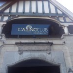 Enseignes en lettrage - Casino club Namur